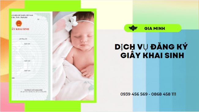 Thủ tục đăng ký giấy khai sinh cho người ngoại tỉnh tại thành phố Cần Thơ