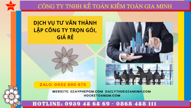 Dịch vụ thành lập công ty trọn gói tại thành phố Thủ Đức