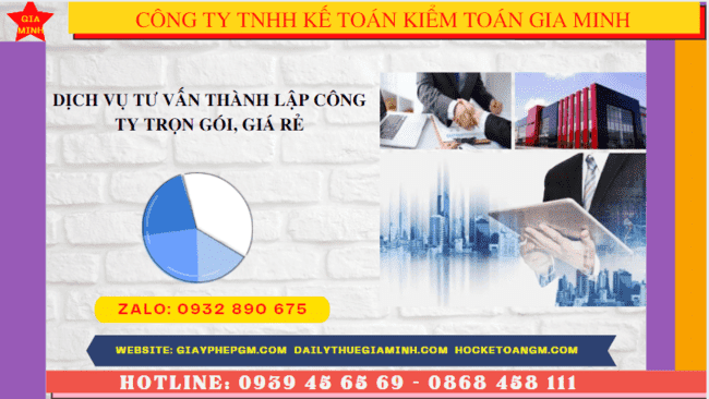 Dịch vụ thành lập công ty trọn gói tại thành phố đà nẵng