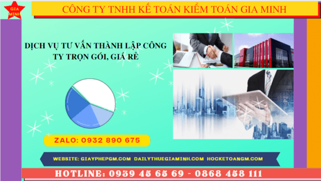 Dịch vụ tư vấn thành lập công ty trọn gói, giá rẻ tại Đồng Tháp