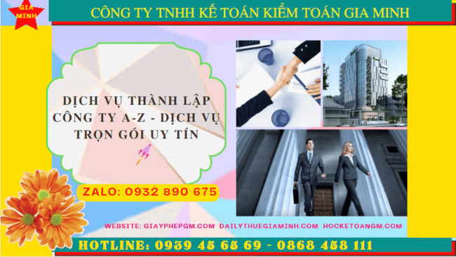 Thủ tục thành lập công ty trọn gói từ A-Z tại TP Cần Thơ