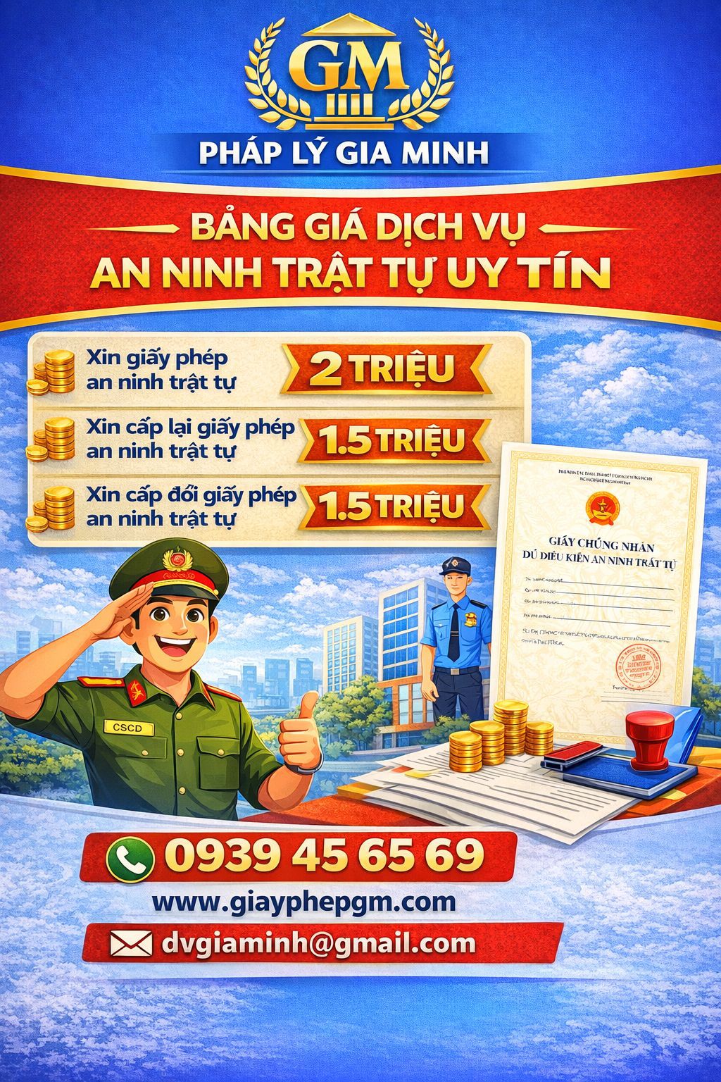 Chi phí dịch vụ an ninh trật tự TP Hồ Chí Minh