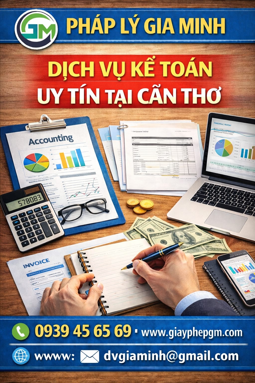 Công ty làm sổ sách kế toán chuyên nghiệp tại Cần Thơ