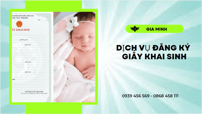 Thủ tục đăng ký giấy khai sinh cho người ngoại tỉnh tại Hà Nội