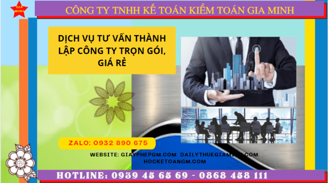 Dịch vụ tư vấn thành lập công ty trọn gói giá rẻ bến tre 4 Dịch vụ thành lập công ty trọn gói giá rẻ tại Bến Tre