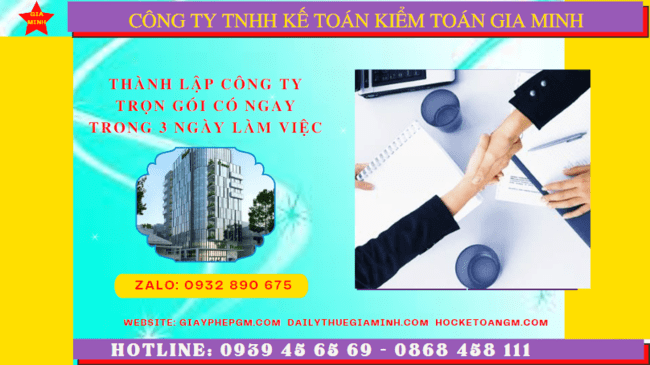 Dịch vụ tư vấn thành lập công ty trọn gói tại Hải Phòng