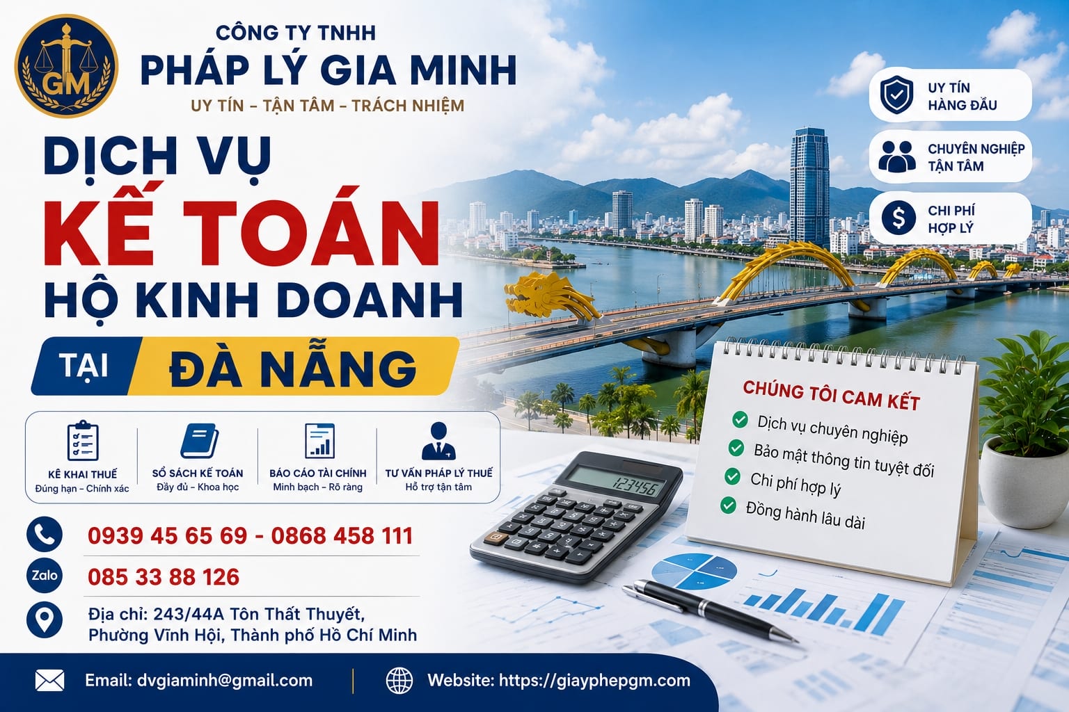 Dịch vụ kế toán cho hộ kinh doanh cá thể tại Đà Nẵng – Nhanh chóng, uy tín, trọn gói 8 Dịch vụ kế toán hộ kinh doanh tại Đà Nẵng