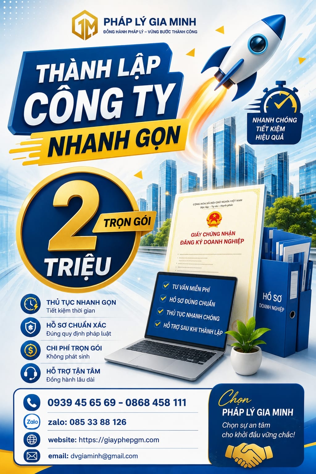 Dịch vụ thành lập công ty nhanh tại Nghệ An Dịch vụ thành lập công ty tại Nghệ An trọn gói