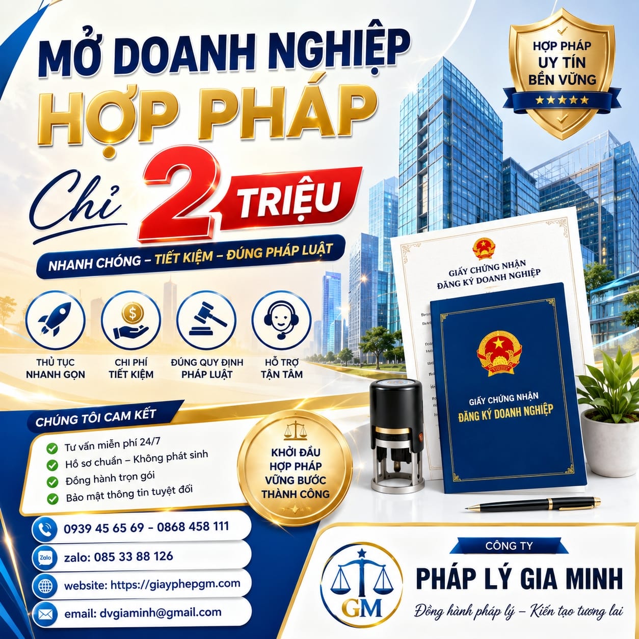 Dịch vụ thành lập công ty tại Quảng Trị nhanh chóng, uy tín, trọn gói 9 Dịch vụ thành lập công ty tại Quảng Trị trọn gói