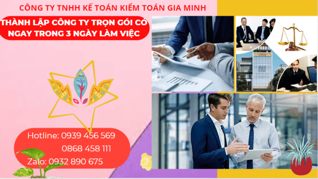 Thành lập công ty trọn gói tại Hải Phòng có ngay trong 3 ngày làm việc