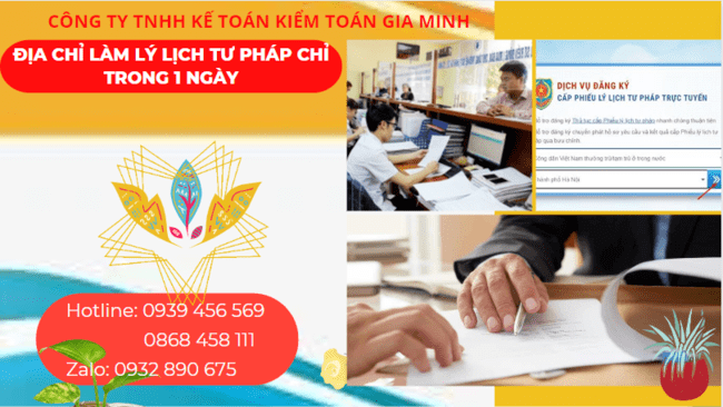 Địa chỉ làm lý lịch tư pháp ở cà mau chỉ trong 1 ngày 4 Địa chỉ làm lý lịch tư pháp ở Cà Mau chỉ trong 1 ngày