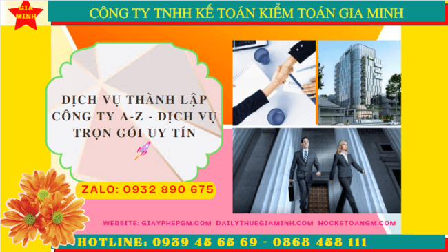 Dịch vụ thành lập công ty a-z - dịch vụ trọn gói uy tín tại bình định 6 Dịch vụ thành lập công ty a – z - dịch vụ trọn gói uy tín tại Bình Định