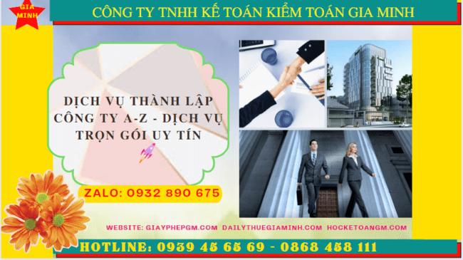 Dịch vụ thành lập công ty a-z - dịch vụ trọn gói uy tín tại quảng bình 6 Dịch vụ thành lập công ty a – z - dịch vụ trọn gói uy tín tại Quảng Bình