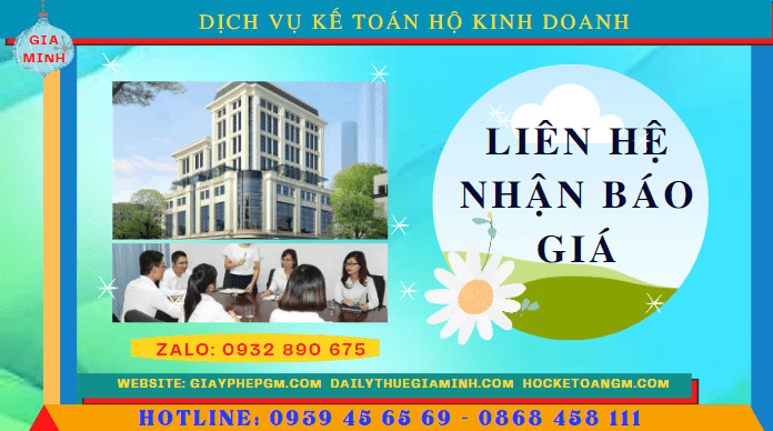 DỊCH VỤ KẾ TOÁN HỘ KINH DOANH TẠI BẮC KẠN 5 Bảng giá dịch vụ kế toán hộ kinh doanh tại Bắc Kạn