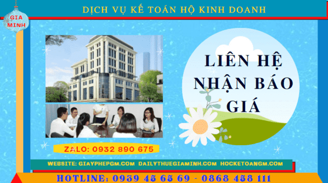 Chi phí dịch vụ kế toán hộ kinh doanh tại Thành phố Hưng Yên