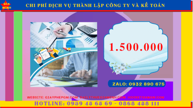 Dịch vụ thành lập công ty và kế toán tại lạng sơn 5 Bảng giá dịch vụ thành lập công ty tại Lạng Sơn