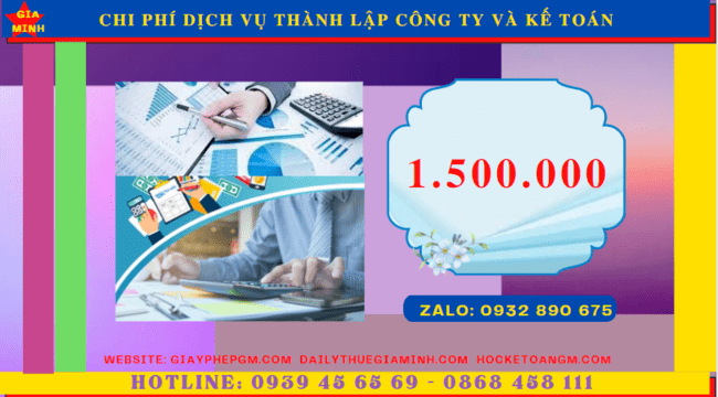 Bảng giá dịch vụ kế toán thành lập công ty tại Ninh Thuận