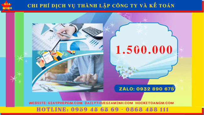 Bảng giá dịch vụ kế toán thành lập công ty tại Quảng Ngãi