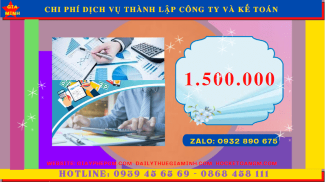 Dịch vụ thành lập công ty và kế toán tại sóc trăng 5 Bảng giá dịch vụ kế toán thành lập công ty tại Sóc Trăng