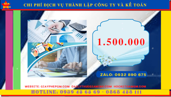 Dịch vụ thành lập công ty và kế toán tại sơn la 5 Bảng giá dịch vụ kế toán thành lập công ty tại Sơn La