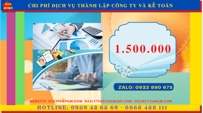 DỊCH VỤ THÀNH LẬP CÔNG TY VÀ KẾ TOÁN TẠI THÀNH PHỐ CẦN THƠ 5 Bảng giá dịch vụ kế toán thành lập công ty tại Thành Phố Cần Thơ