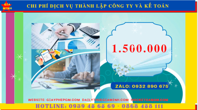 Bảng giá dịch vụ kế toán thành lập công ty tại Thành Phố Thủ Đức 
