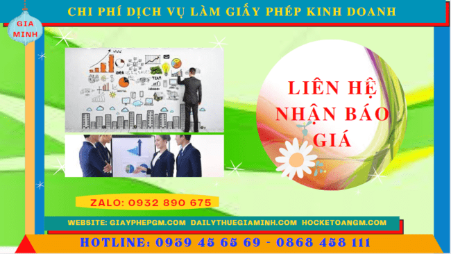 DỊCH VỤ LÀM GIẤY PHÉP KINH DOANH TẠI HẬU GIANG 5 Chi phí đăng ký làm giấy phép kinh doanh trọn gói tại Hậu Giang