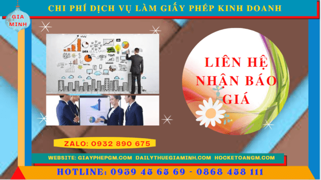 Chi phí đăng ký làm giấy phép kinh doanh trọn gói tại Nghệ An