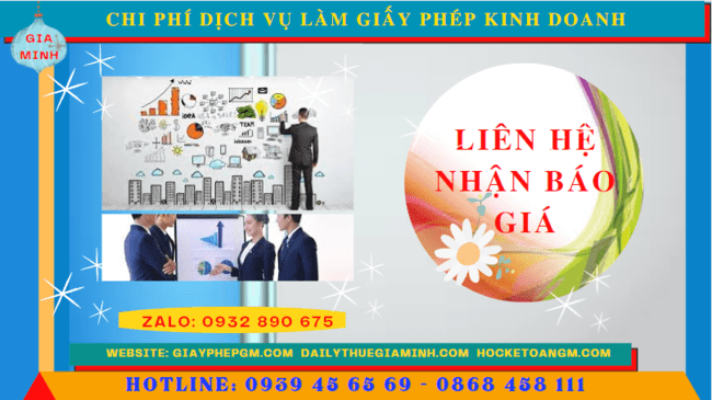 Chi phí đăng ký làm giấy phép kinh doanh trọn gói tại Sơn La