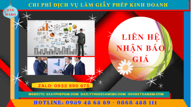 DỊCH VỤ LÀM GIẤY PHÉP KINH DOANH TẠI QUẬN NINH KIỀU 5 Chi phí đăng ký làm giấy phép kinh doanh trọn gói tại Quận Ninh Kiều