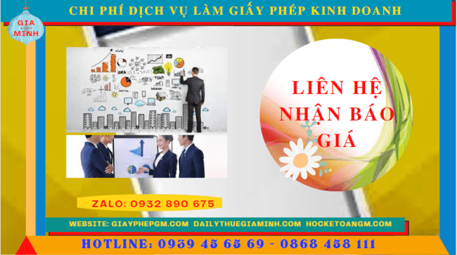 DỊCH VỤ LÀM GIẤY PHÉP KINH DOANH TẠI TP ĐÀ NẴNG 5 Chi phí đăng ký làm giấy phép kinh doanh trọn gói tại TP Đà Nẵng