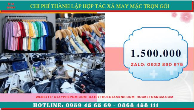 Chi phí thành lập hợp tác xã trọn gói tại Vũng Tàu