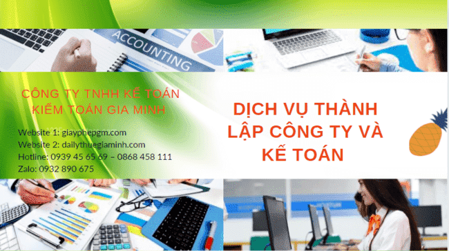 Dịch vụ thành lập công ty và kế toán tại bến tre 4 Cung cấp dịch vụ thành lập công ty và kế toán tại Bến Tre