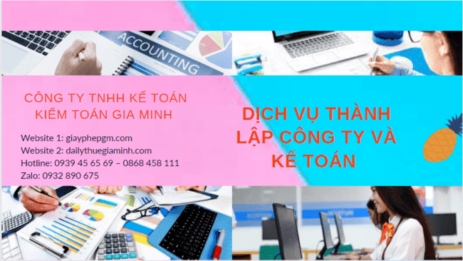 Cung cấp dịch vụ thành lập công ty và kế toán tại Đồng Tháp