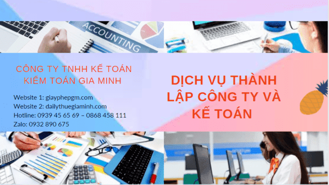 DỊCH VỤ THÀNH LẬP CÔNG TY VÀ KẾ TOÁN TẠI TP HỒ CHÍ MINH 4 Cung cấp dịch vụ thành lập công ty và kế toán tại TP Hồ Chí Minh
