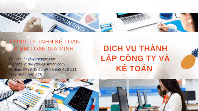 Cung cấp dịch vụ thành lập công ty và kế toán tại Vĩnh Long