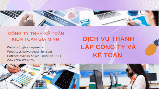 Cung cấp dịch vụ thành lập công ty và kế toán tại Yên Bái