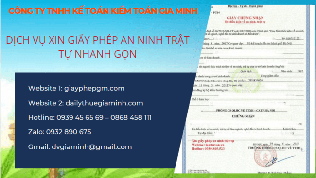 Dịch vụ xin giấy phép an ninh trật tự nhanh gọn tại Lâm Đồng – Hỗ trợ trọn gói, uy tín 6 Cung cấp dịch vụ xin giấy phép an ninh trật tự tại Lâm Đồng