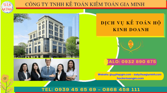 DỊCH VỤ KẾ TOÁN HỘ KINH DOANH TẠI THỪA THIÊN HUẾ 6 Dịch vụ kế toán cho hộ kinh doanh tại Thừa Thiên Huế