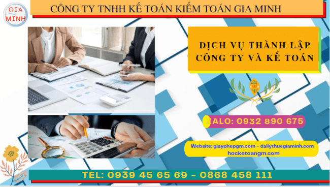 Dịch vụ kế toán và thành lập công ty tại Hậu Giang