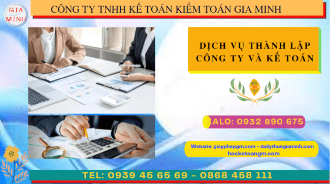 Dịch vụ thành lập công ty và kế toán tại lạng sơn 6 Dịch vụ kế toán và thành lập công ty tại Lạng Sơn