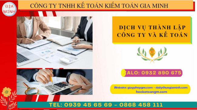 Dịch vụ kế toán và thành lập công ty tại Ninh Thuận