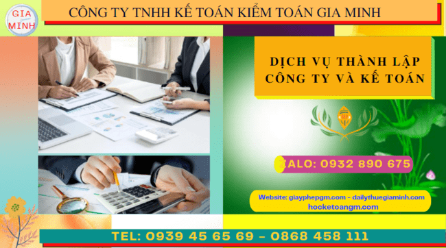Dịch vụ kế toán và thành lập công ty tại Quảng Ngãi