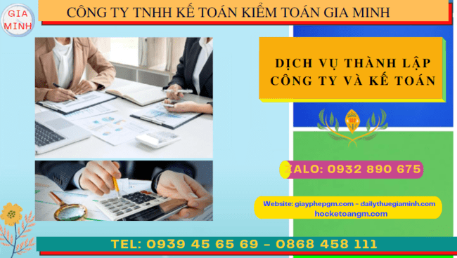 Dịch vụ thành lập công ty và kế toán tại quảng ninh 6 Dịch vụ kế toán và thành lập công ty tại Quảng Ninh