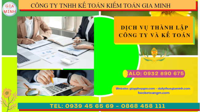 Dịch vụ thành lập công ty và kế toán tại sóc trăng 6 Dịch vụ kế toán và thành lập công ty tại Sóc Trăng