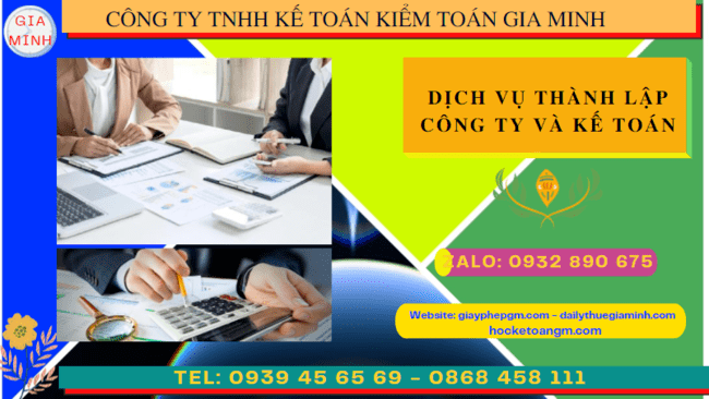 Dịch vụ thành lập công ty và kế toán tại sơn la 6 Dịch vụ kế toán và thành lập công ty tại Sơn La