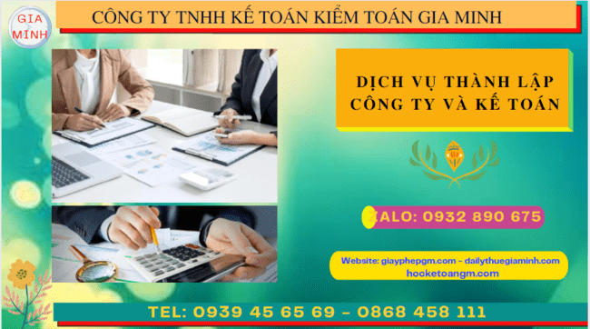 Dịch vụ kế toán và thành lập công ty tại Thành Phố Thủ Đức 