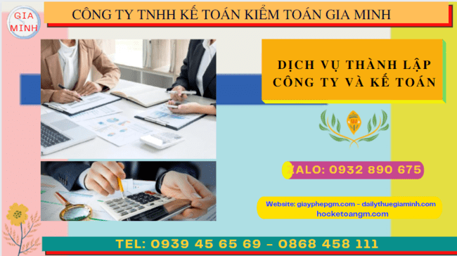 Dịch vụ thành lập công ty và kế toán tại tiền giang 6 Dịch vụ kế toán và thành lập công ty tại Tiền Giang