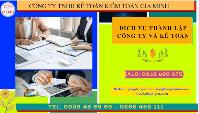 Dịch vụ kế toán và thành lập công ty tại Yên Bái