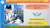 Dịch vụ thành lập công ty tại thành phố hồ chí minh trọn gói 6 Dịch vụ thành lập công ty trọn gói tại Thành Phố Hồ Chí Minh